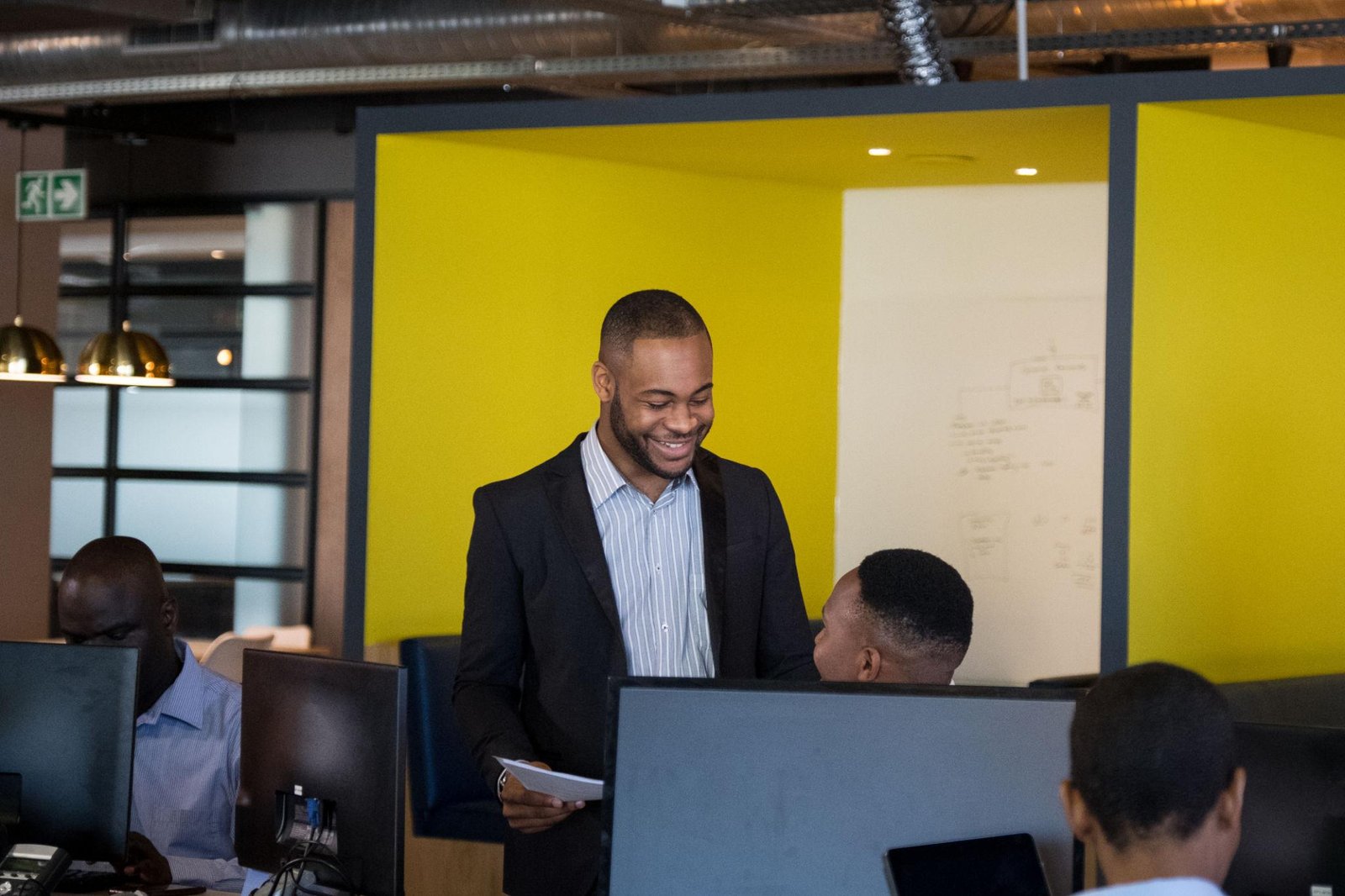 Professionnelle en réunion